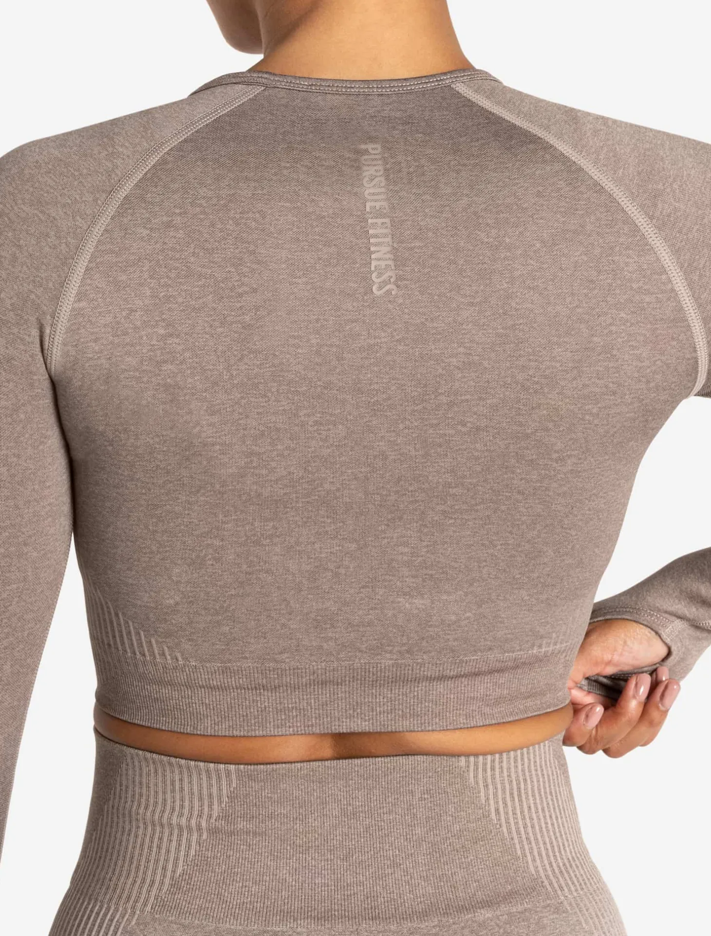 ADAPT 2.0 Seamless Crop Top Fawn