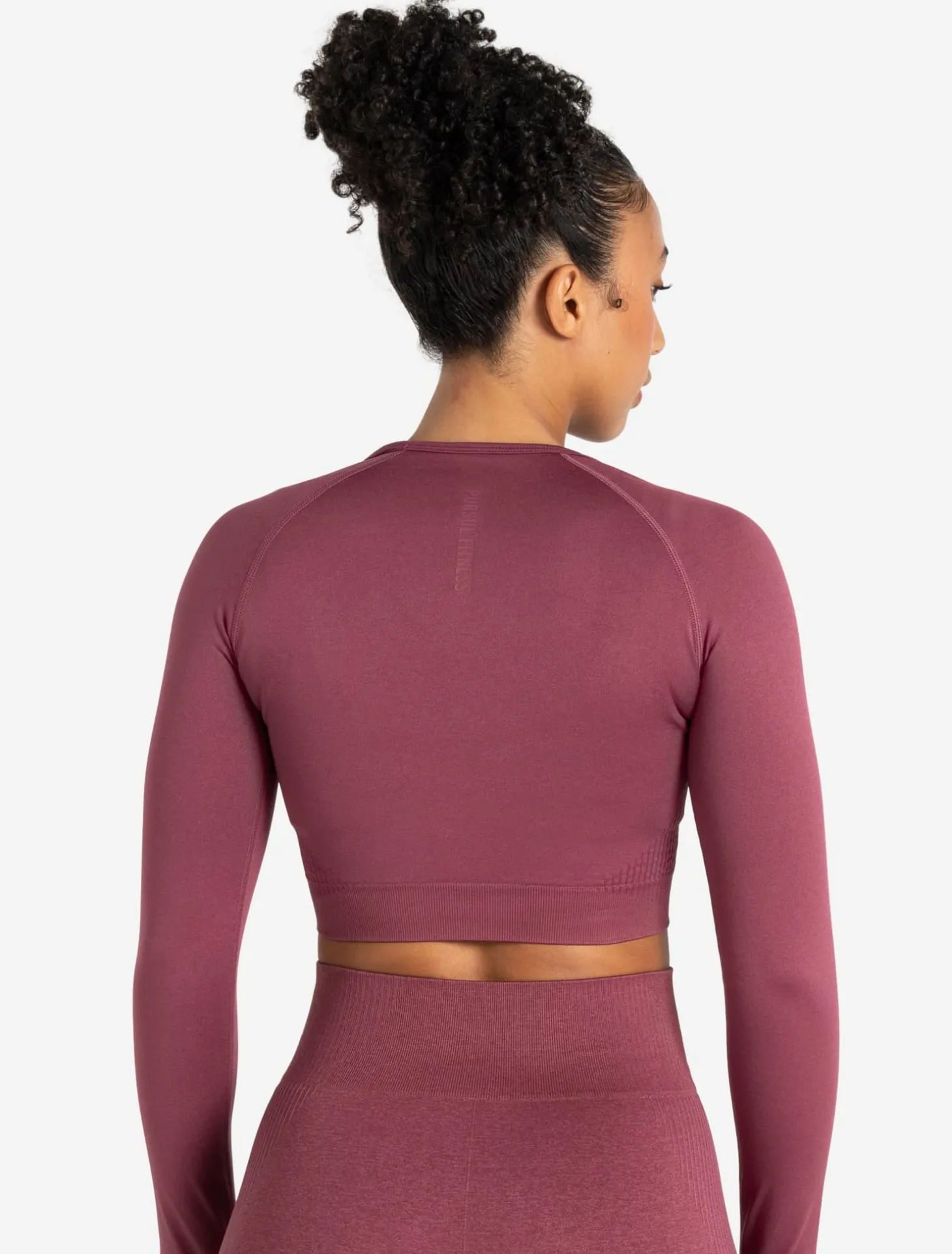 ADAPT 2.0 Seamless Crop Top Magenta