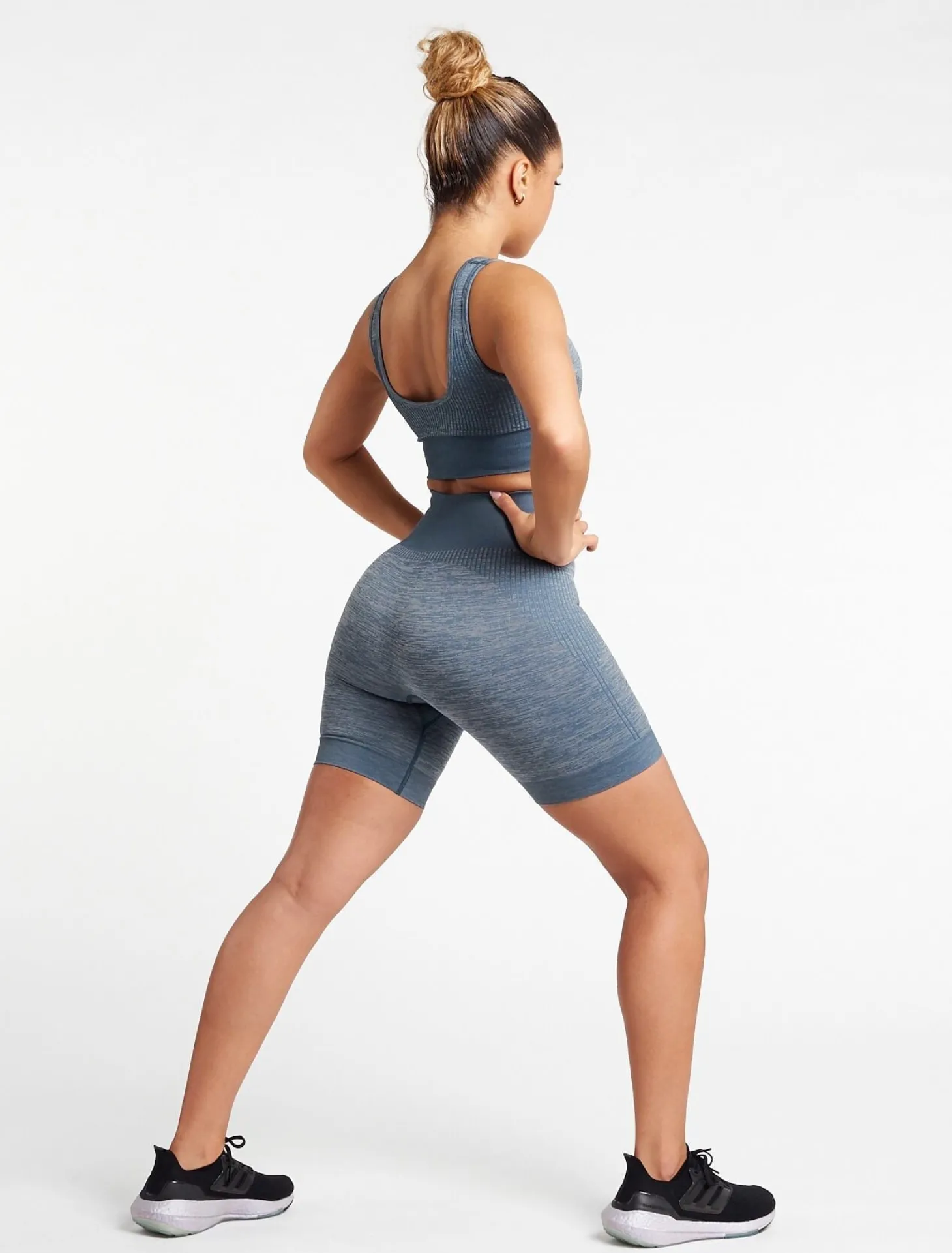ADAPT Seamless Shorts Slate Blue