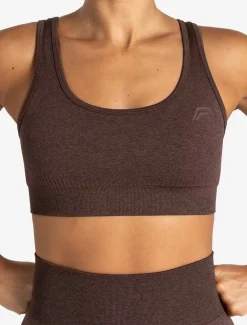 ADAPT 2.0 Seamless Sports Bra Cherry Brown