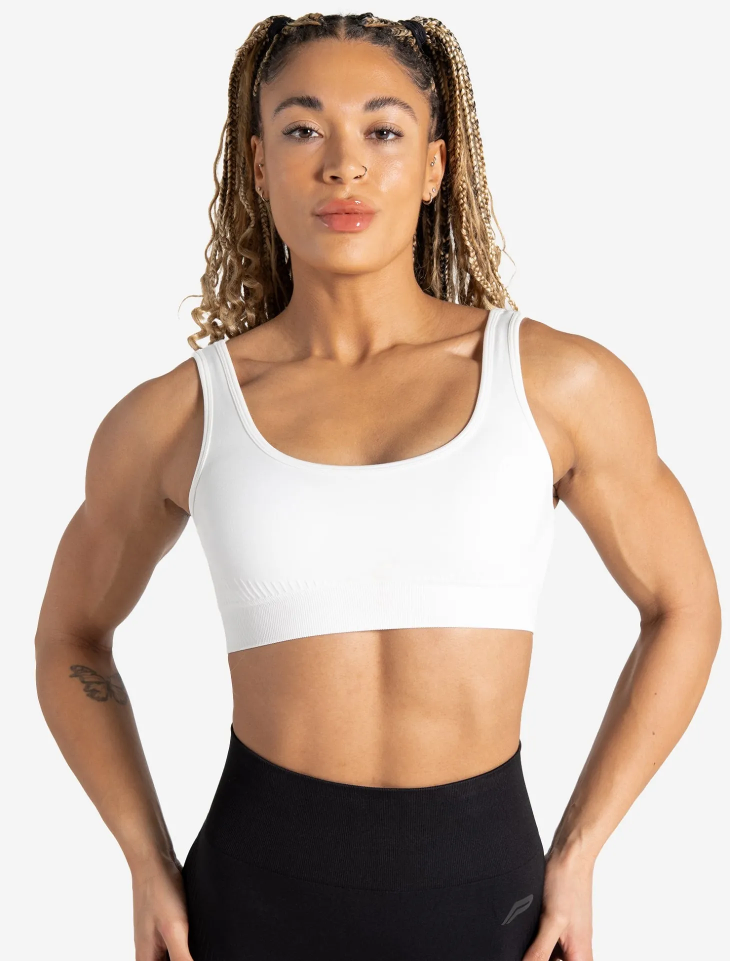 ADAPT 2.0 Seamless Sports Bra White
