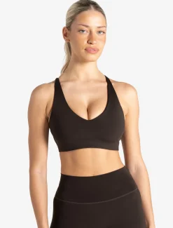 Allure Adjustable Sports Bra Espresso