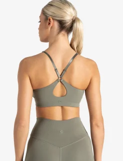 Allure Adjustable Sports Bra Dusky Sage