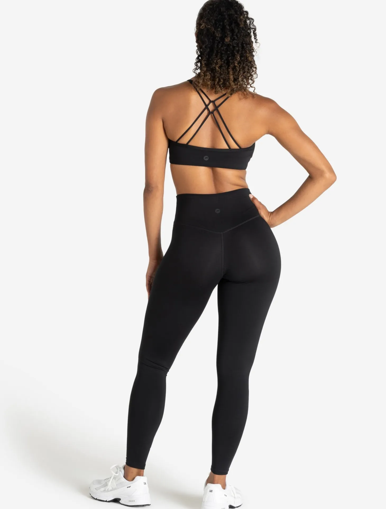 Allure Cross Back Sports Bra Black