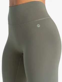 Allure Dipped Waist Leggings Dusky Sage
