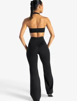 Allure Flared Leggings Black