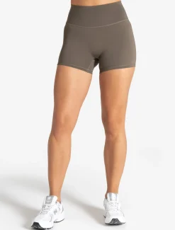Allure Short Length Shorts Taupe