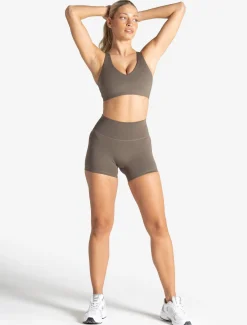 Allure Short Length Shorts Taupe