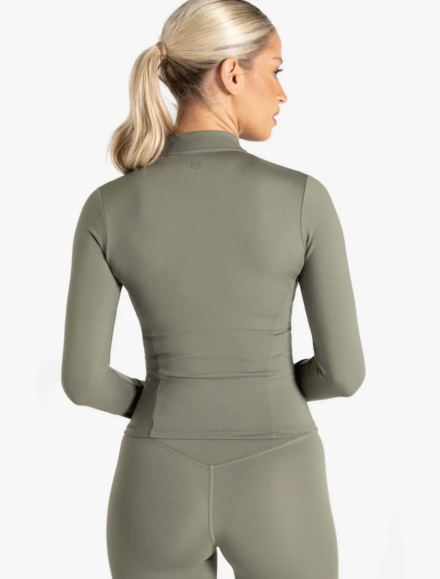 Allure Zip Jacket Dusky Sage