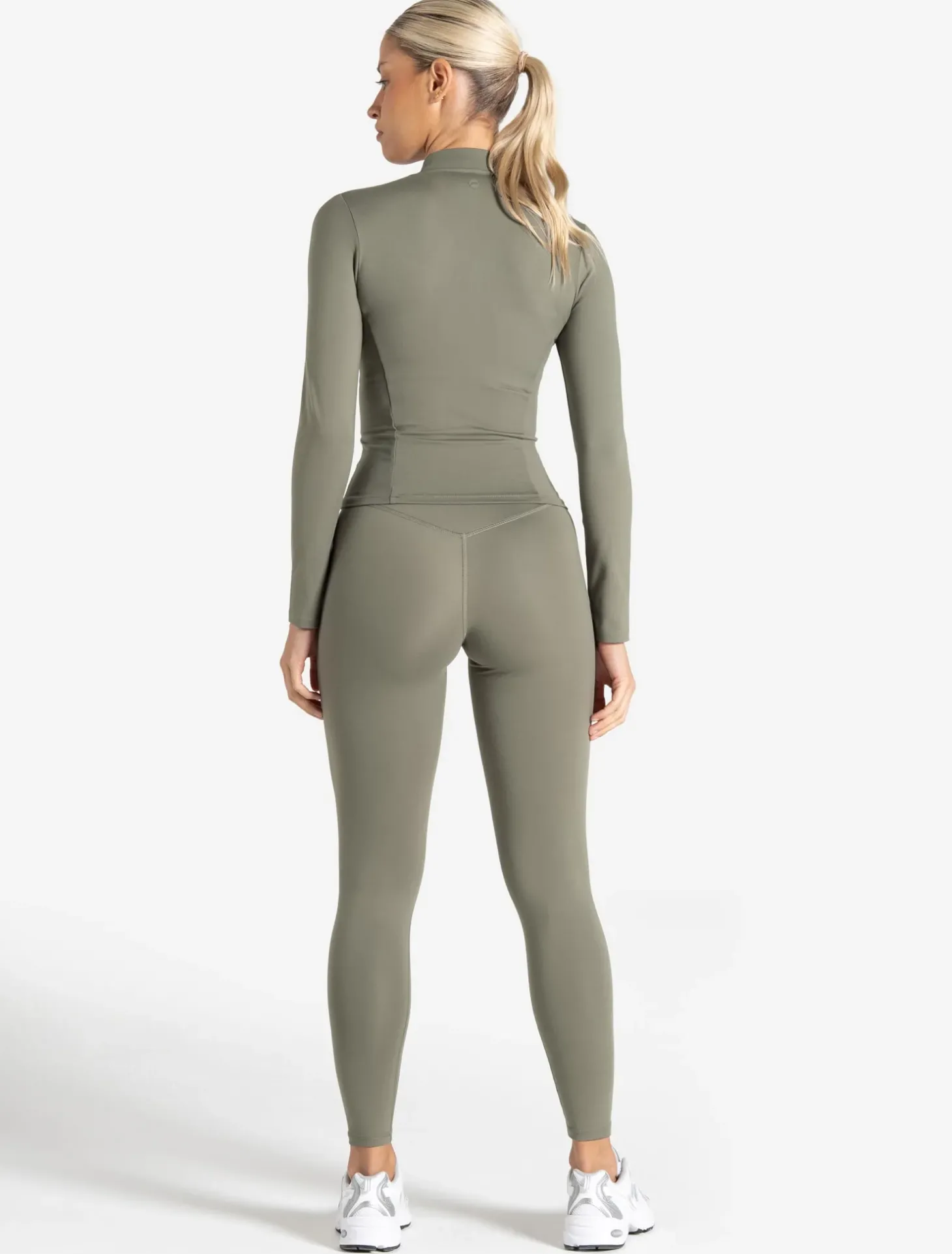 Allure Zip Jacket Dusky Sage