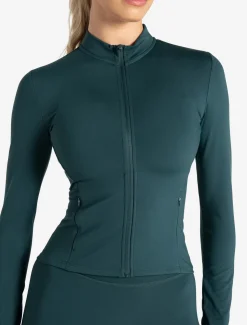 Allure Zip Jacket Marine Teal