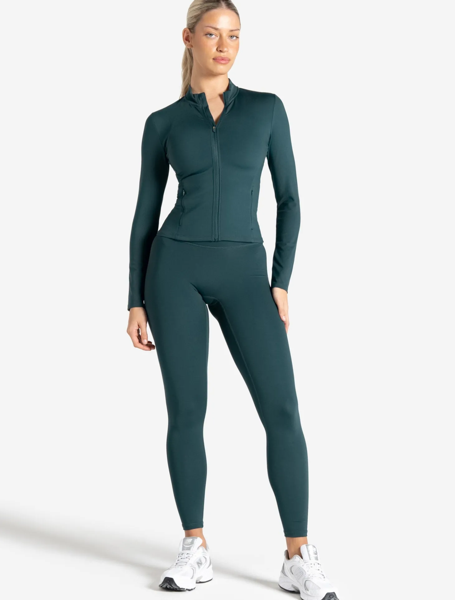 Allure Zip Jacket Marine Teal