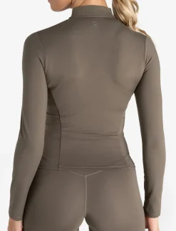 Allure Zip Jacket Taupe