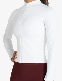 Allure Zip Jacket White