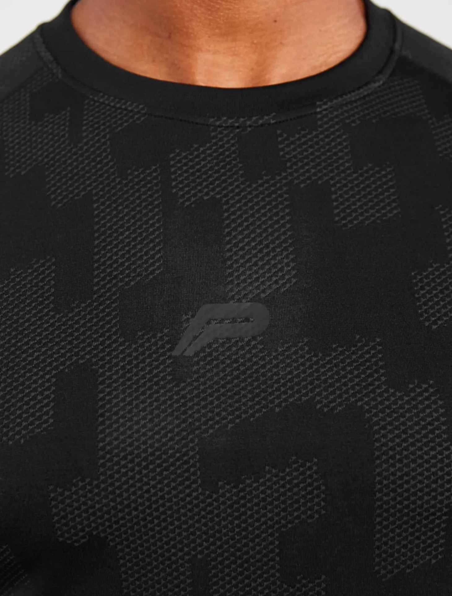 Camo Seamless T-Shirt Black
