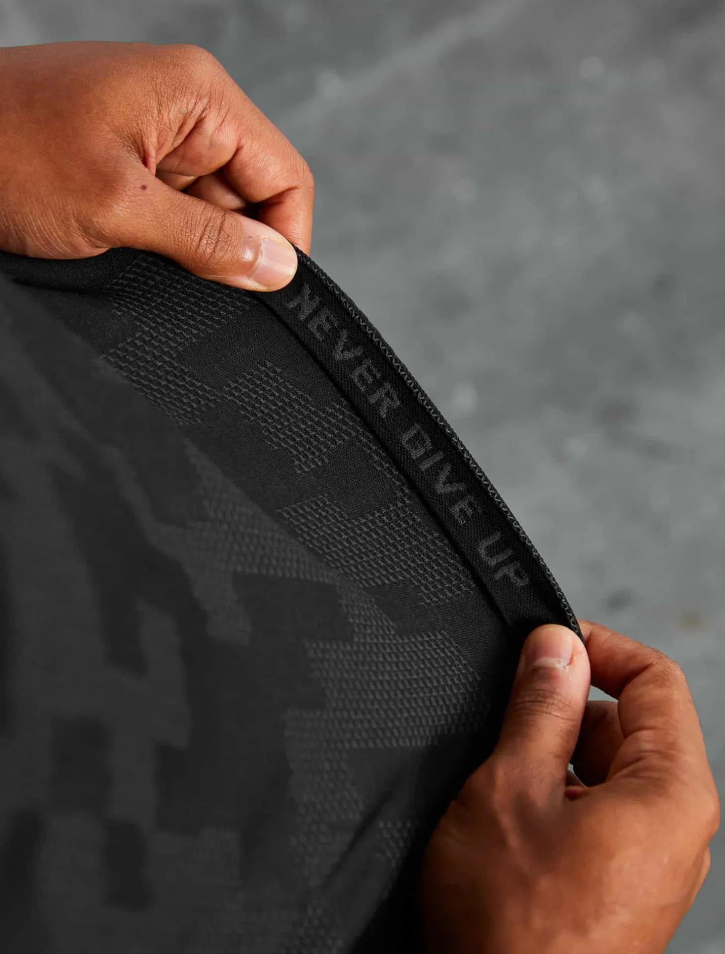 Camo Seamless T-Shirt Black