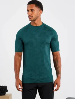 Camo Seamless T-Shirt Dark Green