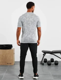 Camo Seamless T-Shirt Grey