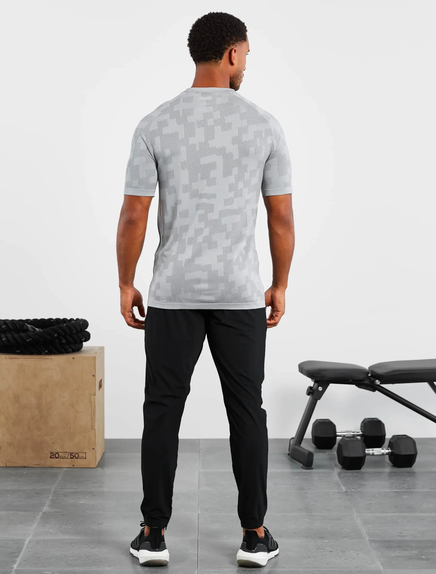 Camo Seamless T-Shirt Grey