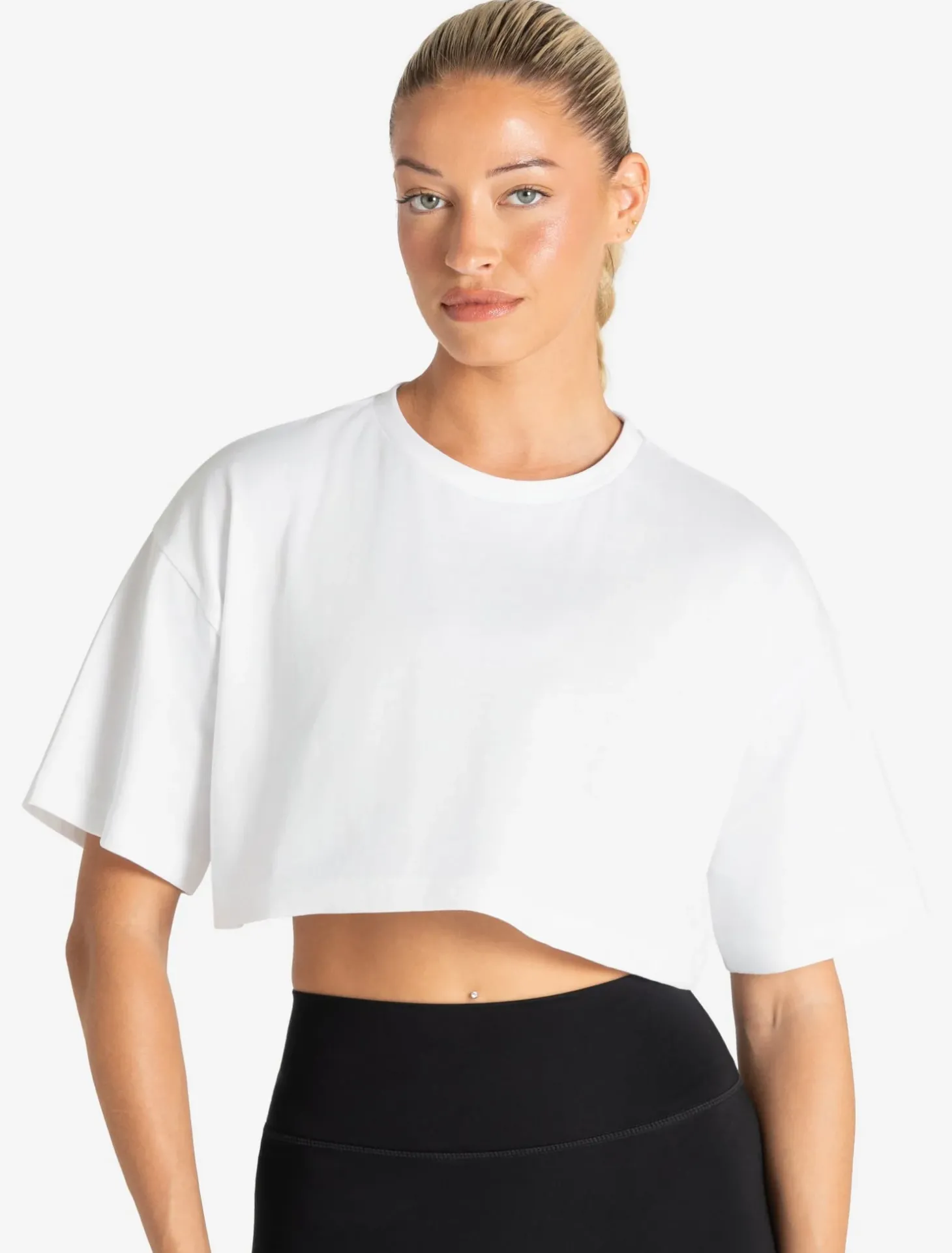 Core Crop T-Shirt White
