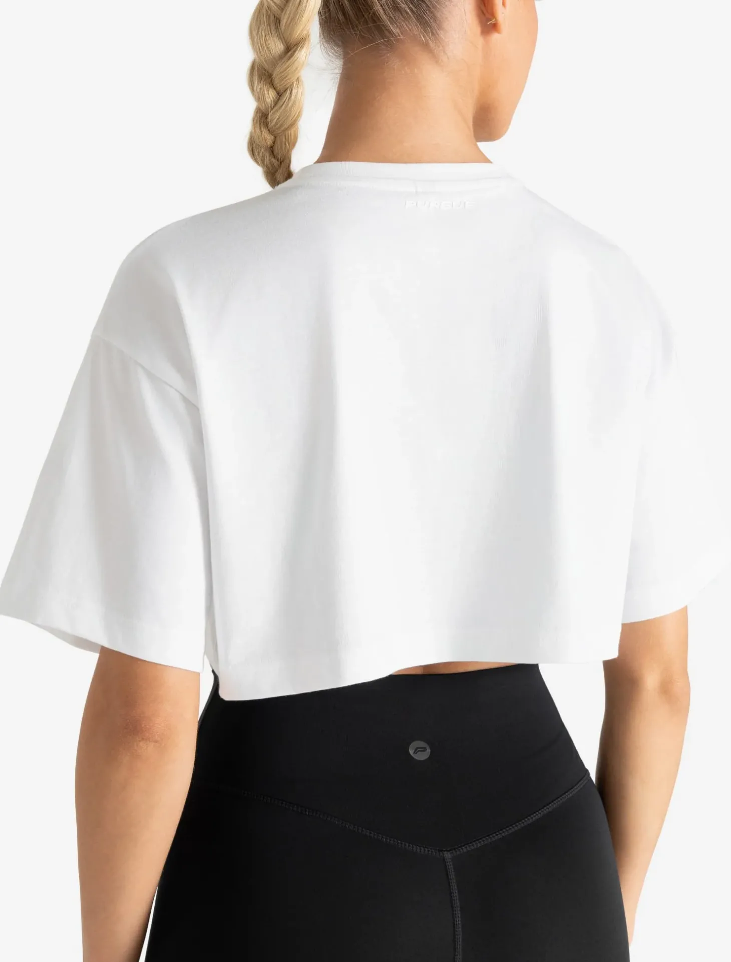 Core Crop T-Shirt White