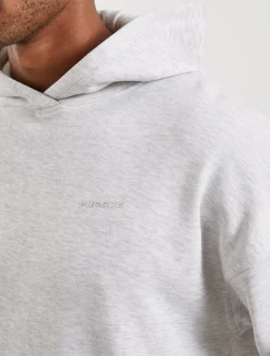 Core Fleece Hoodie Melange Grey
