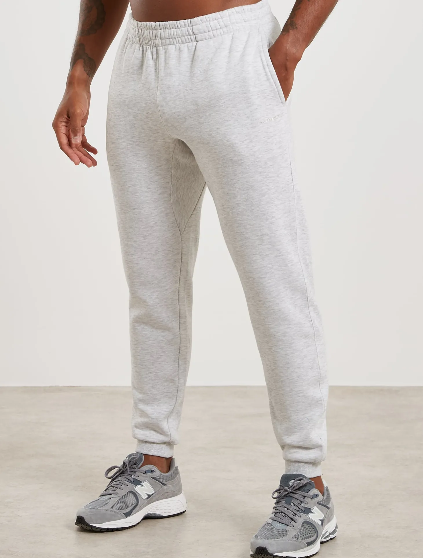 Core Fleece Joggers Melange Grey