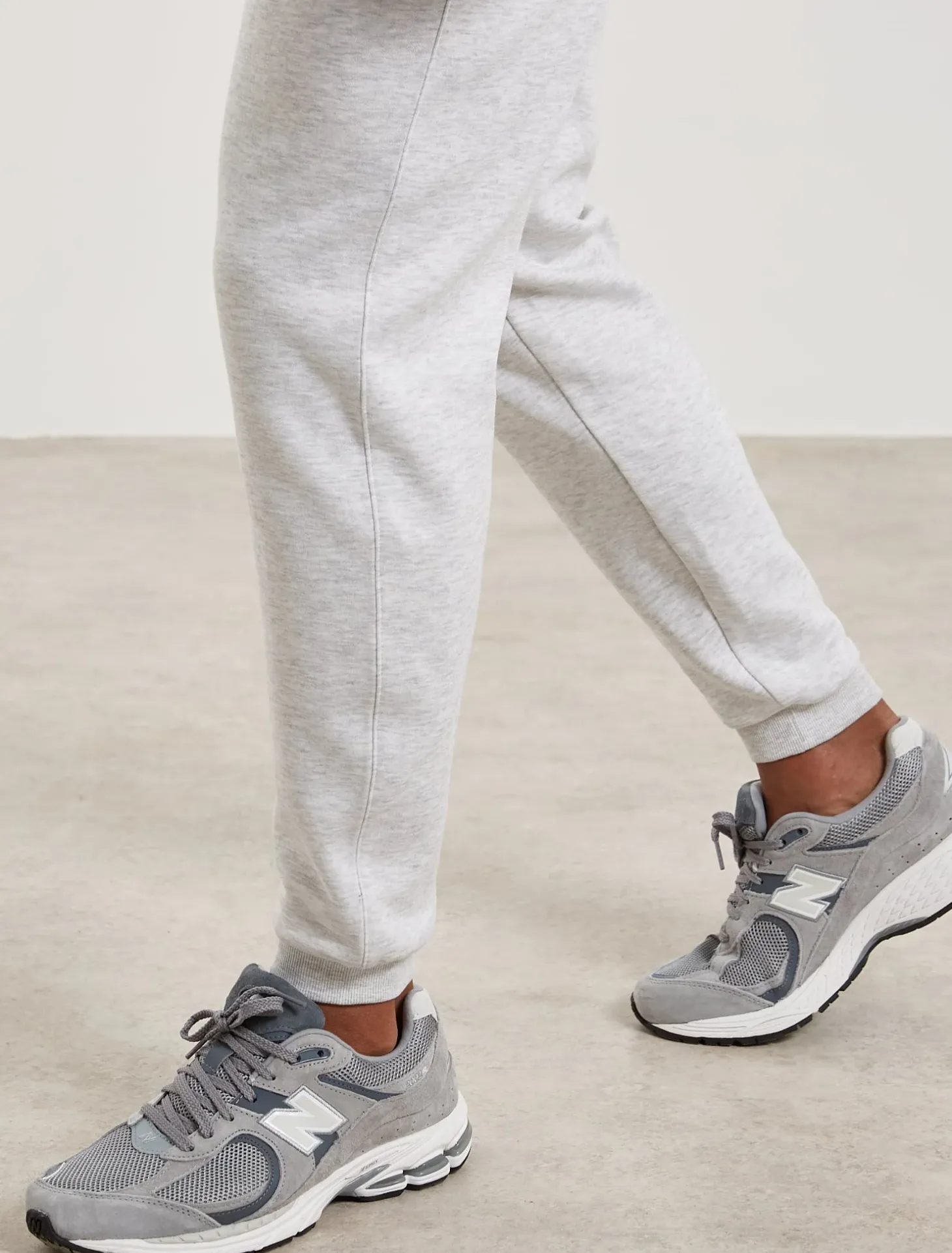 Core Fleece Joggers Melange Grey
