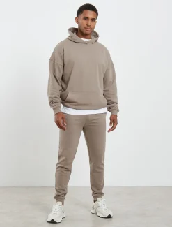Core Loopback Hoodie Taupe