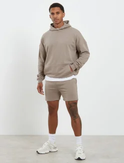 Core Loopback Shorts Taupe