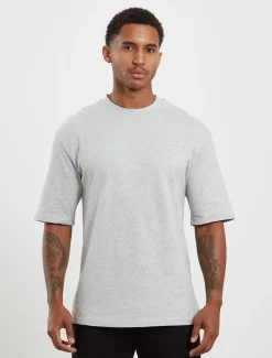 Core Oversized T-Shirt Grey Marl