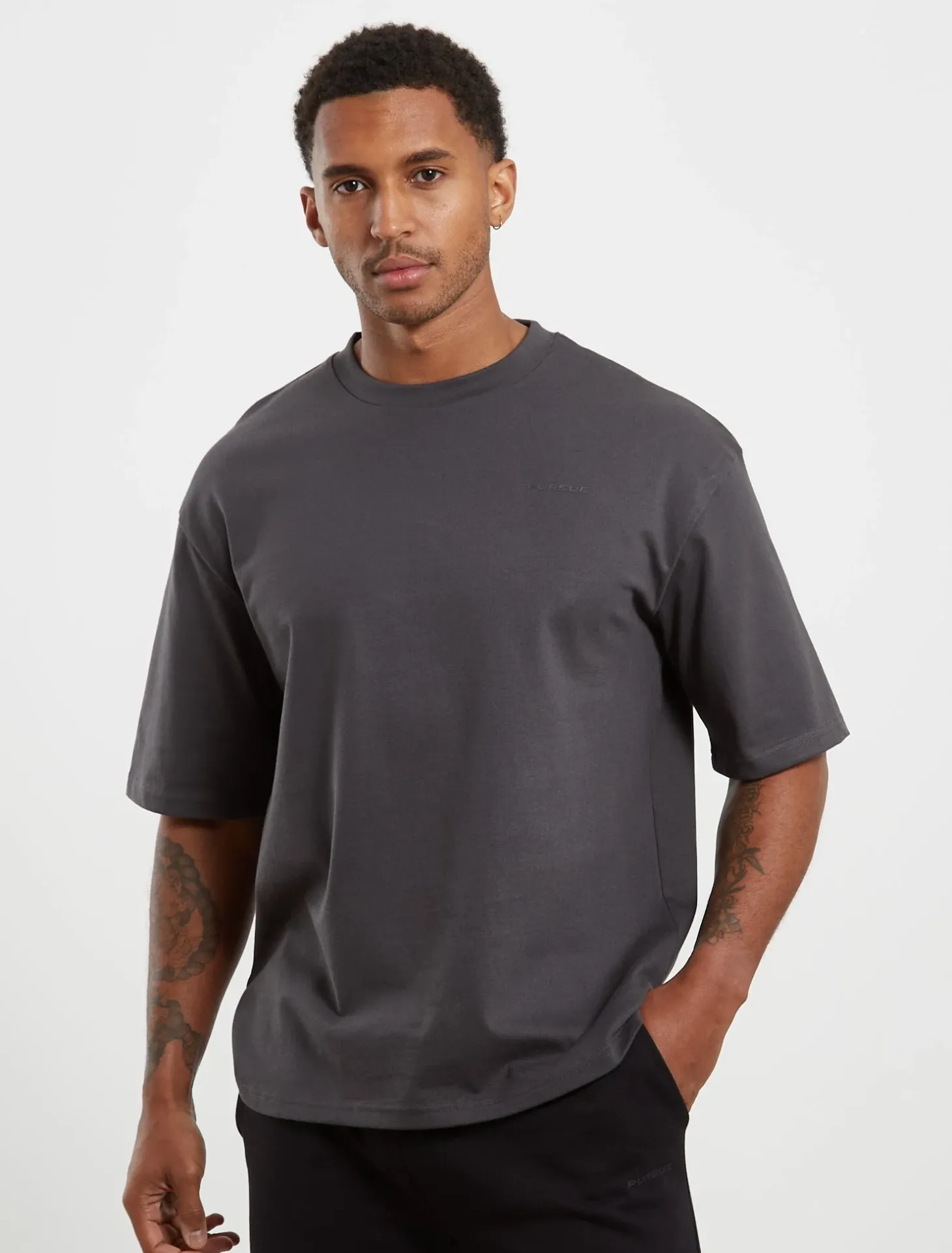 Core Oversized T-Shirt Onyx Grey