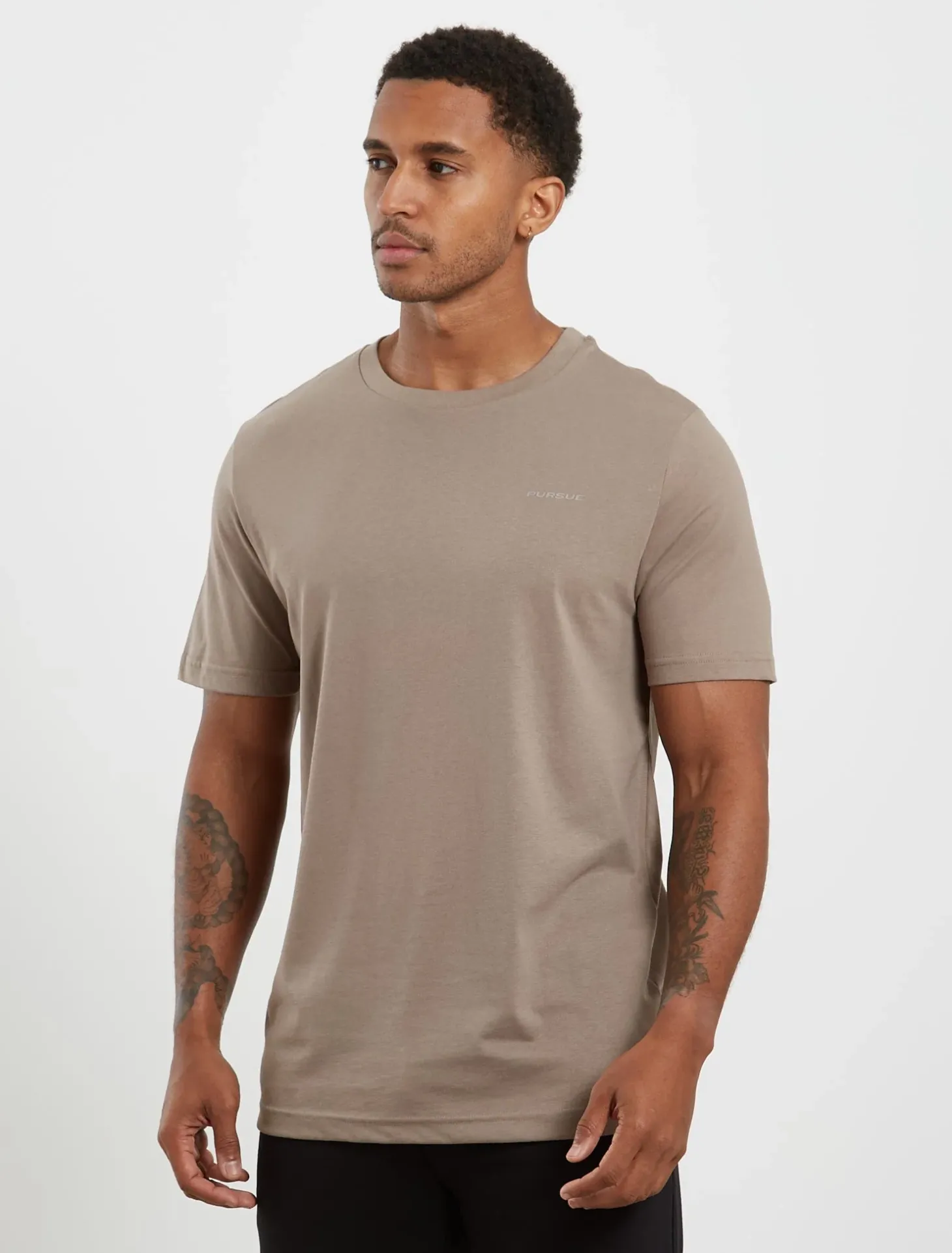 Core Relaxed Fit T-Shirt Taupe