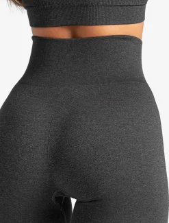 Core Seamless Leggings Black Marl