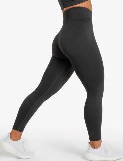 Core Seamless Leggings Black Marl