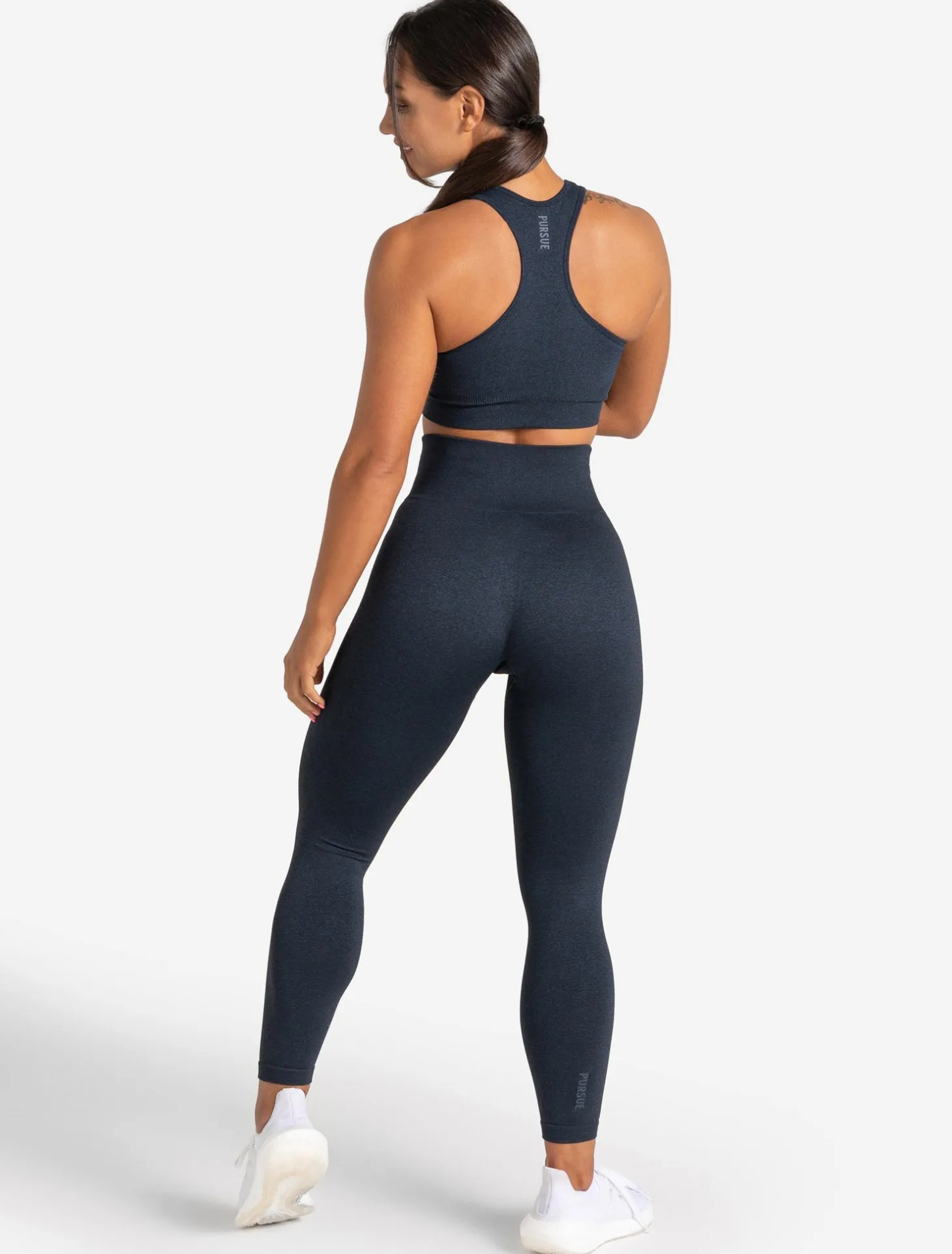 Core Seamless Leggings Navy Marl