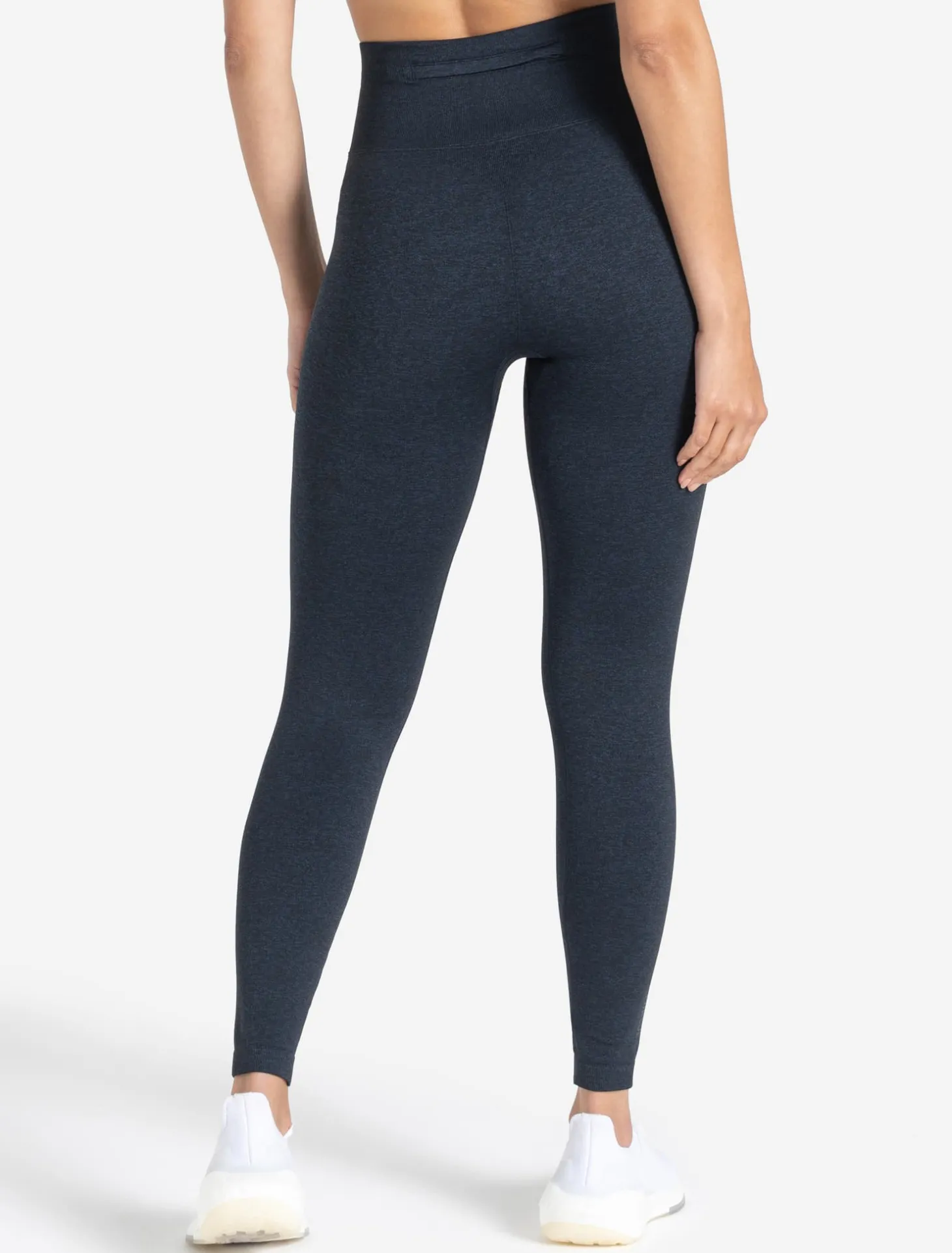 Core Seamless Pocket Leggings Navy Marl