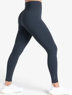 Core Seamless Pocket Leggings Navy Marl