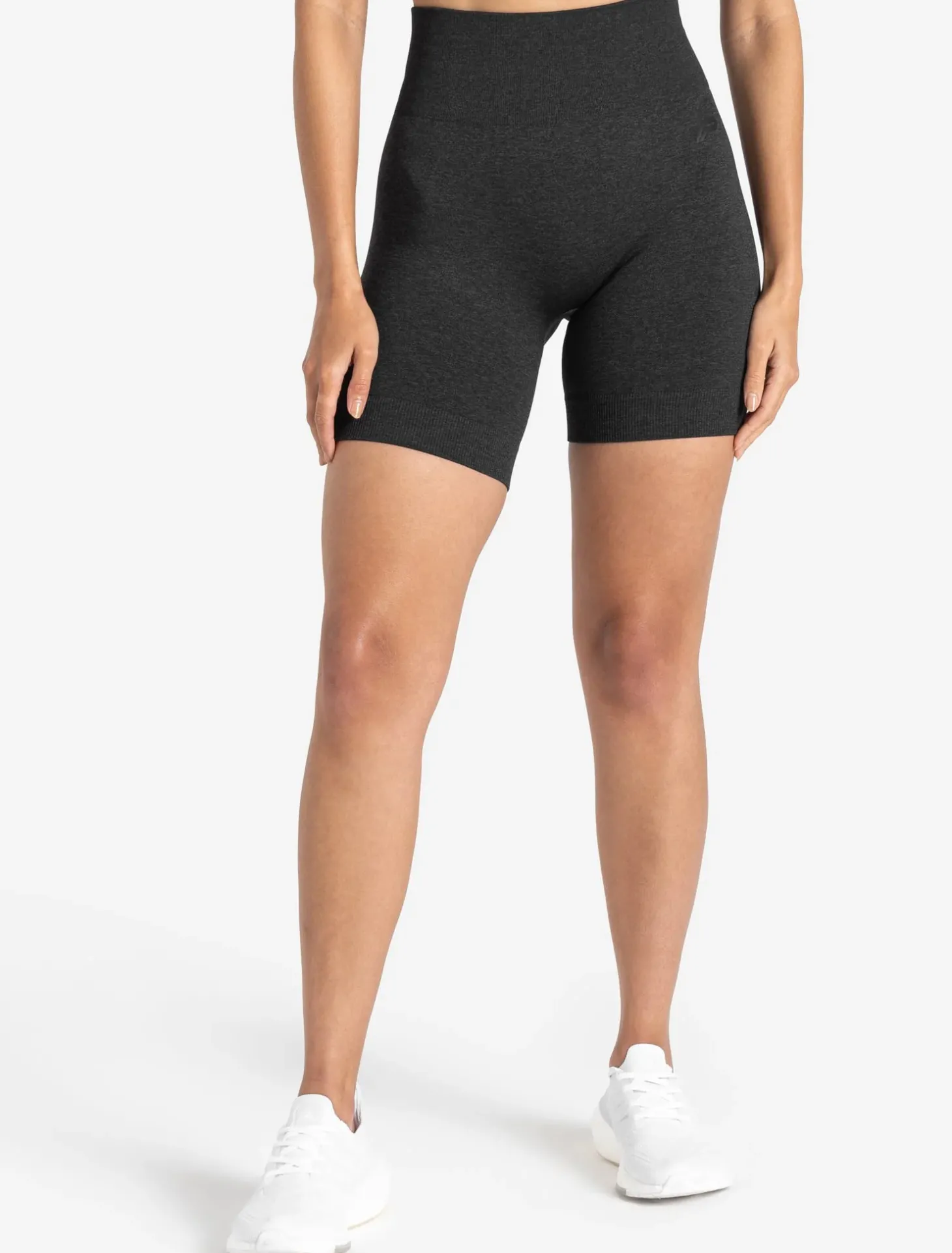 Core Seamless Shorts Black Marl