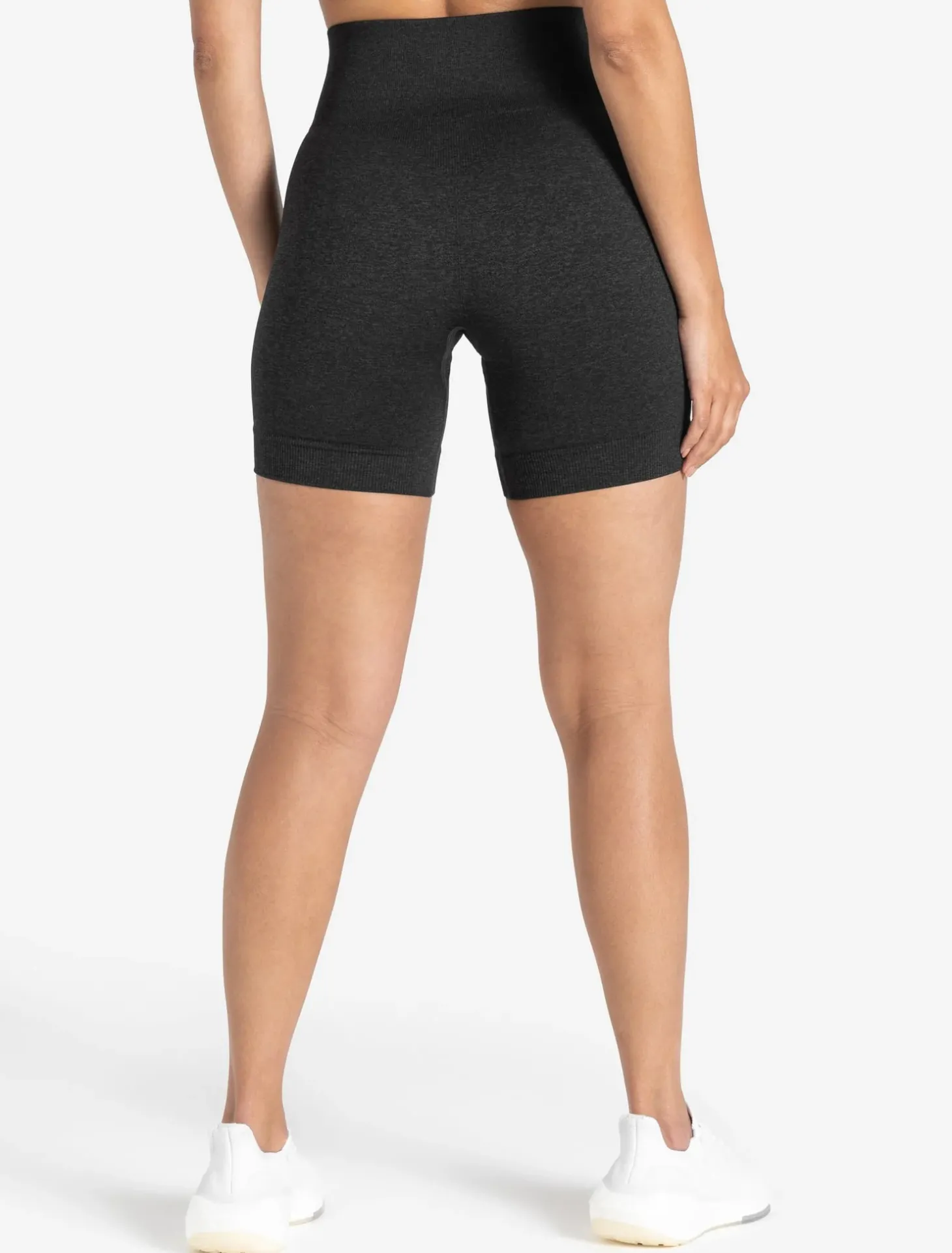 Core Seamless Shorts Black Marl