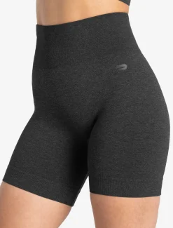 Core Seamless Shorts Black Marl