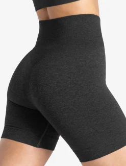 Core Seamless Shorts Black Marl