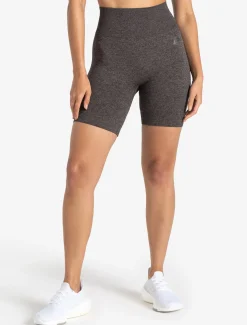 Core Seamless Shorts Brown Marl
