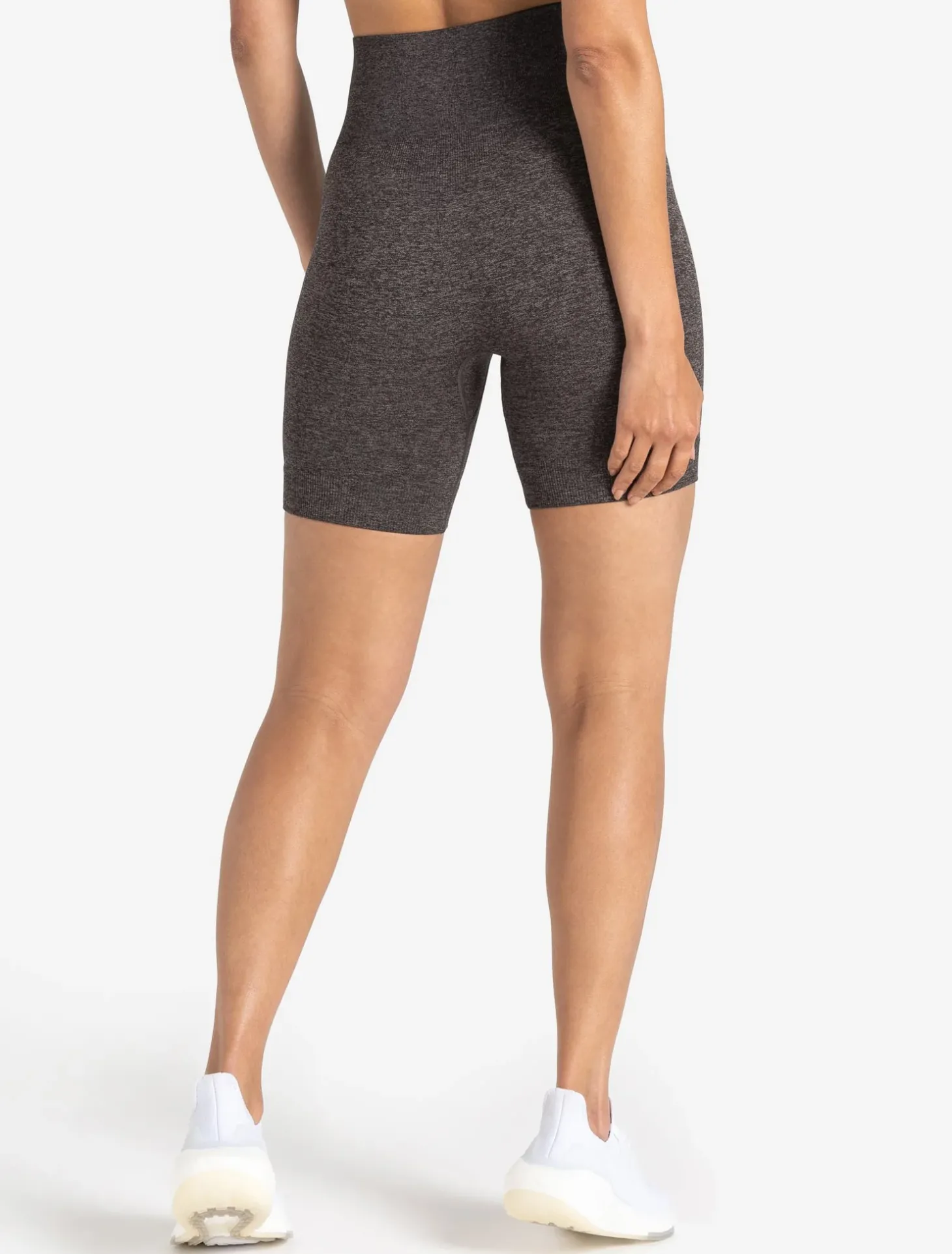 Core Seamless Shorts Brown Marl