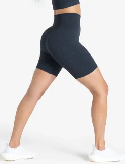 Core Seamless Shorts Navy Marl