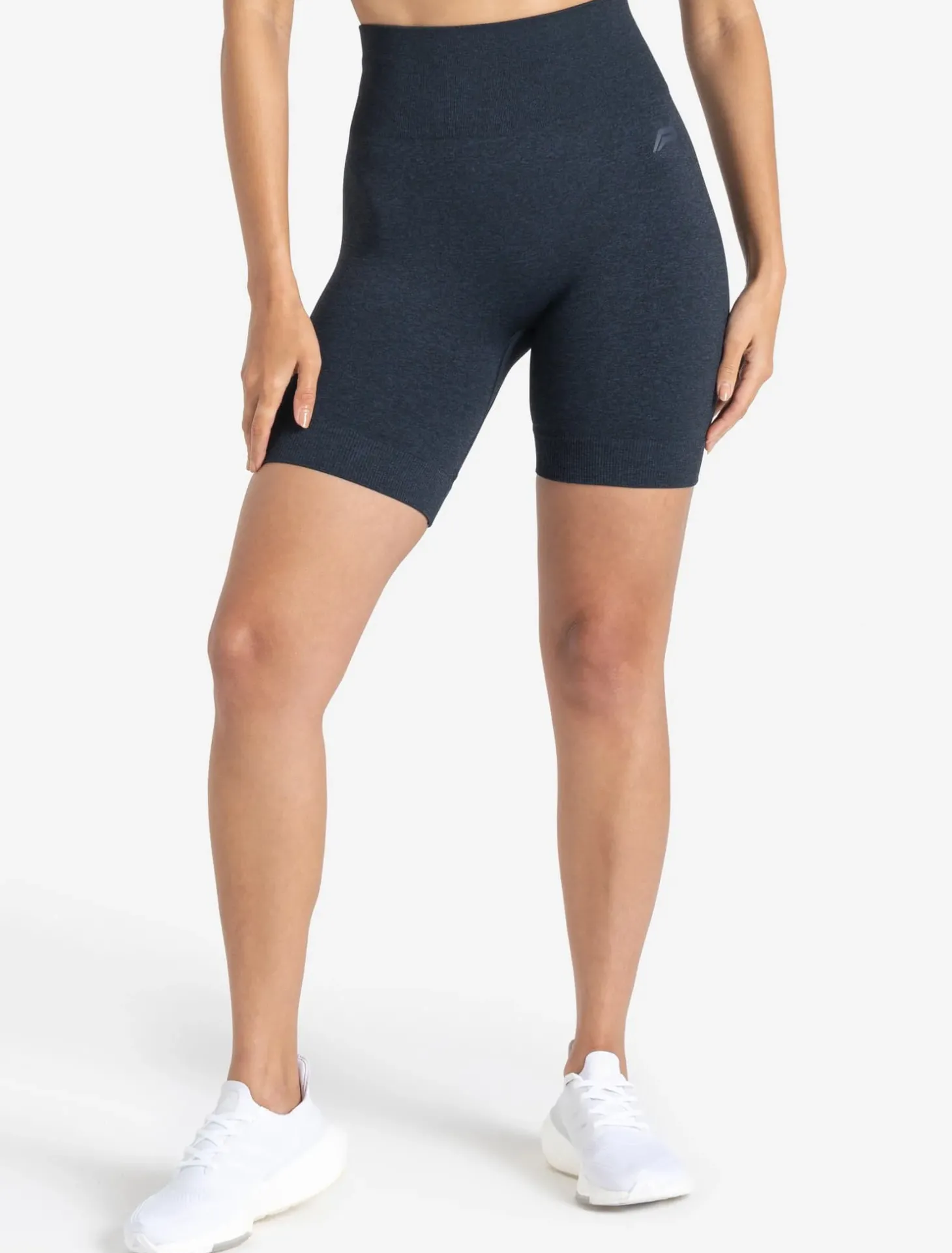 Core Seamless Shorts Navy Marl