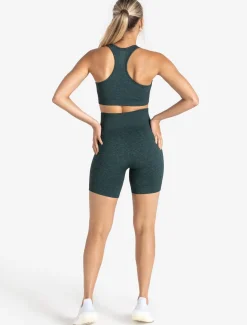 Core Seamless Shorts Teal Marl