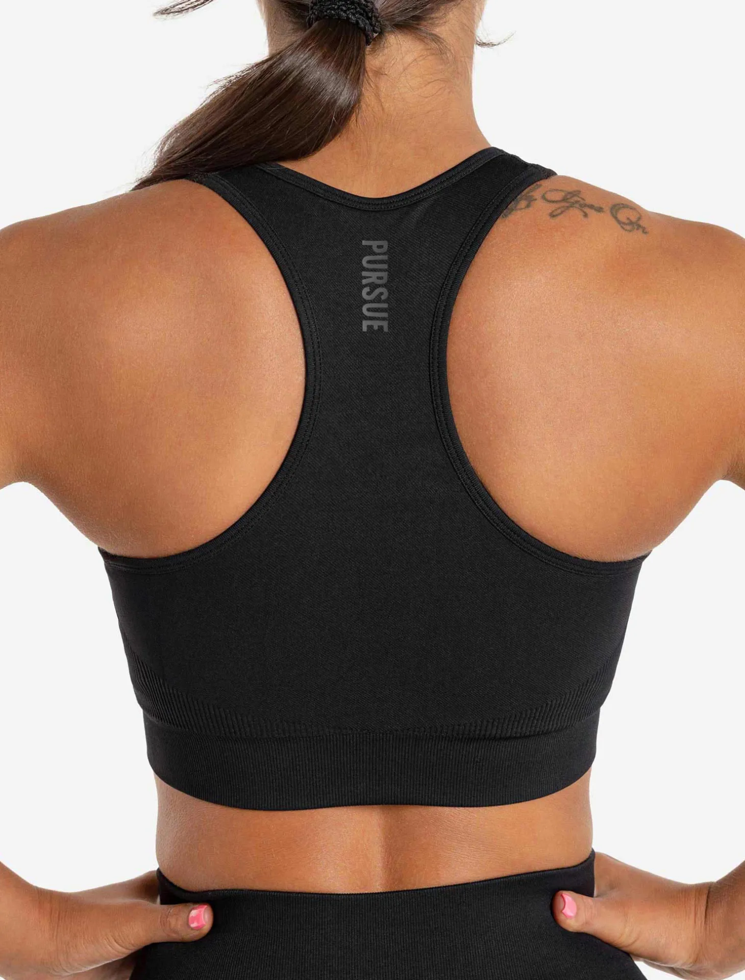 Core Seamless Sports Bra Blackout