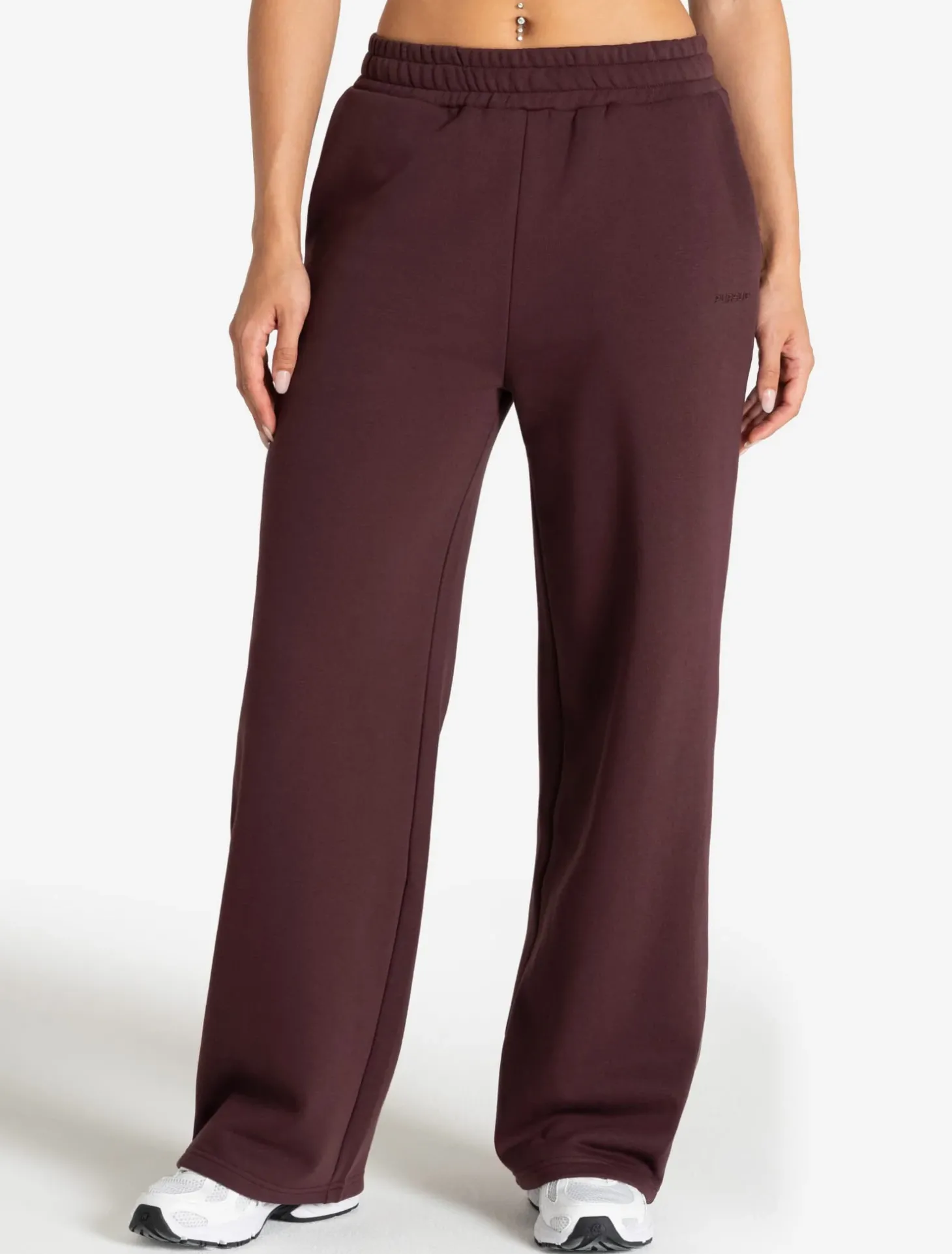 Core Straight Leg Joggers Cherry