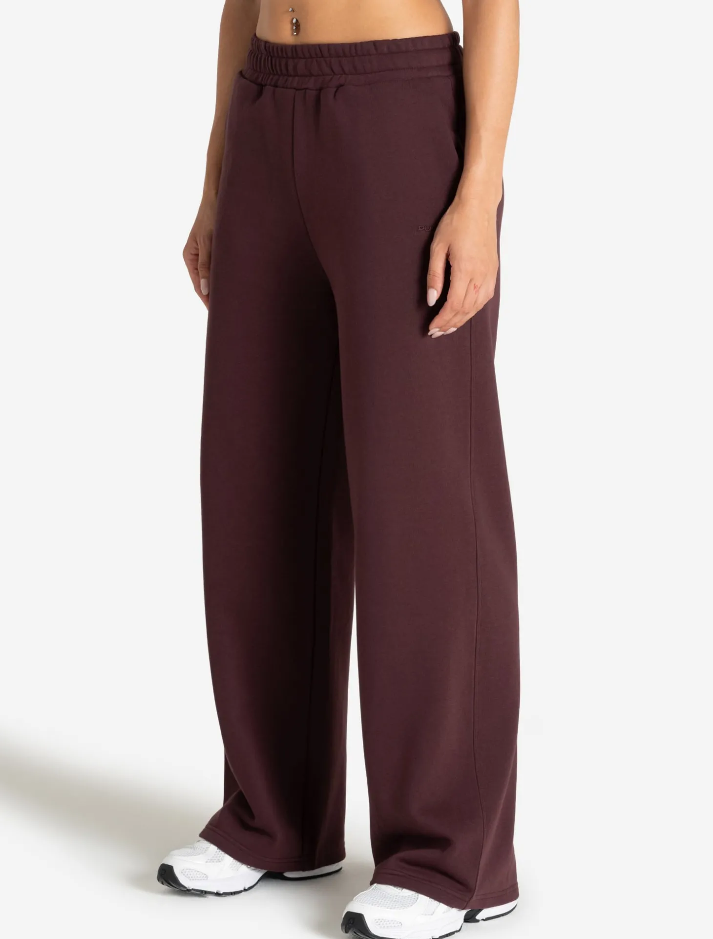 Core Straight Leg Joggers Cherry